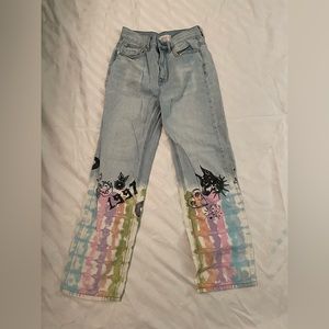 Urban Outfitters BDG Painted Jeans